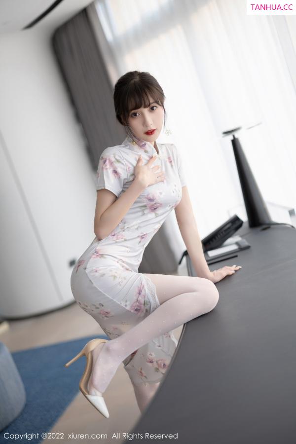 林星阑  [XiuRen]高清写真图 2022.10.25 No.5757 林星阑 旗袍美腿第14张图片